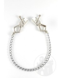 Brustklemmen mit Reizzacken und Kette